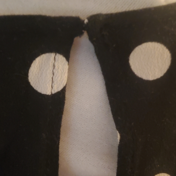 Popsugar Black/ White Polka Dot Dress - Picture 5 of 7